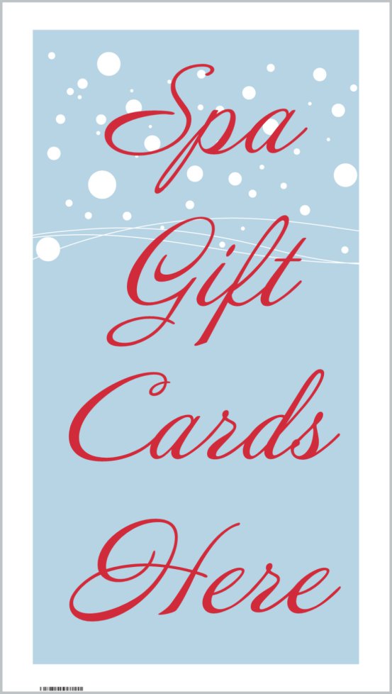 Spa Gift Card Ideas